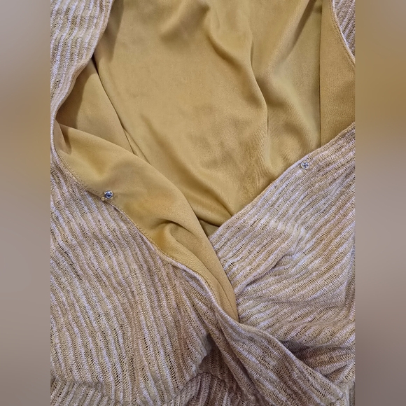 Sugar lips women's yellow maxi dress size medium - Picture 5 of 5